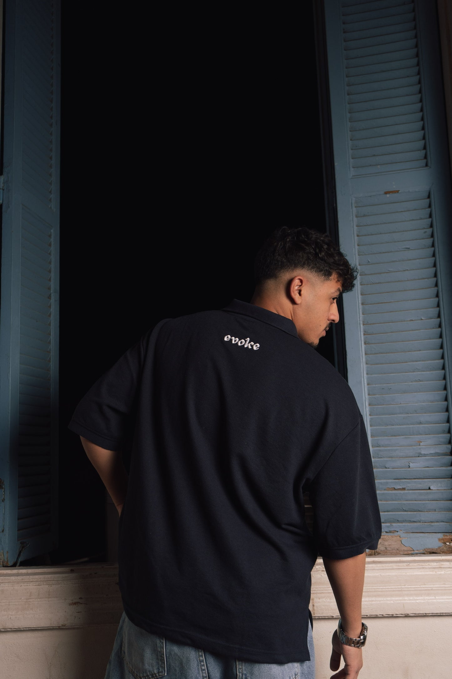 WYW Navy Polo