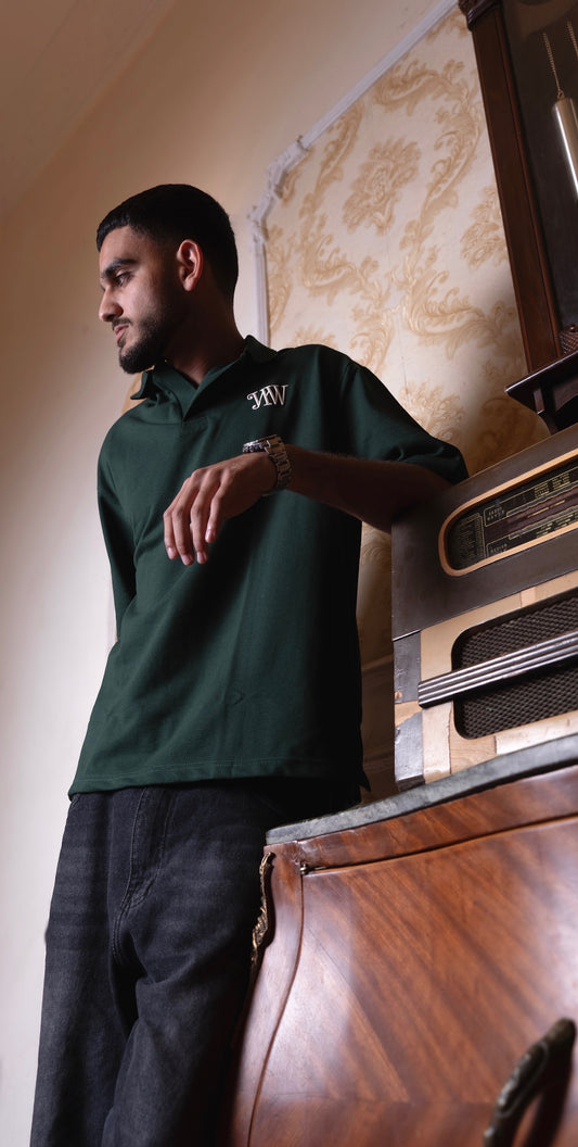 WYW Olive Polo