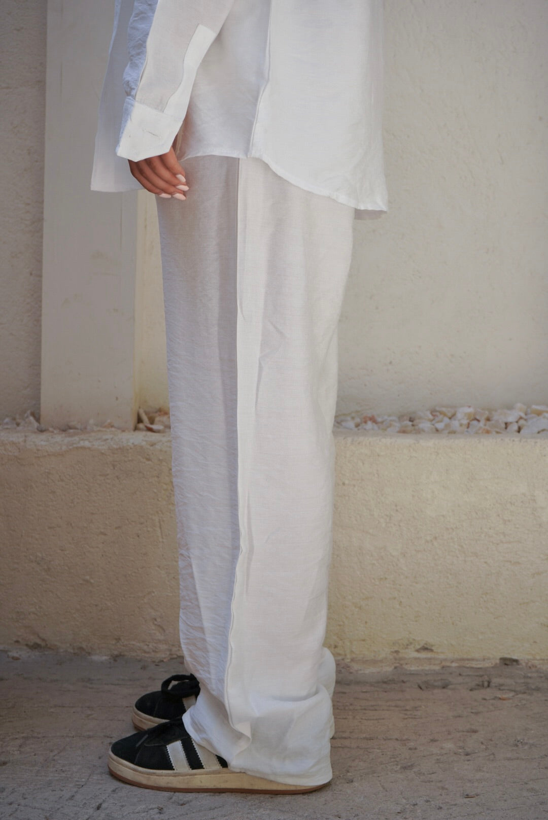 White Linen Pants