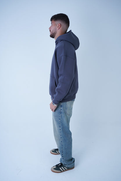 Dark Grey Relaxed Fit Hoodie