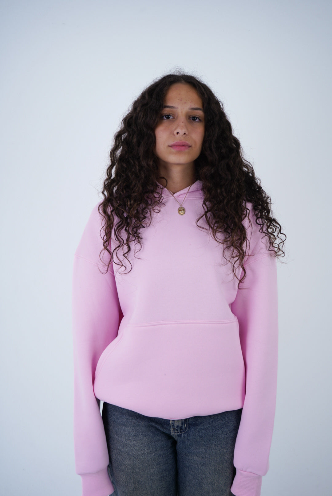 Pink Relaxed Fit Hoodie