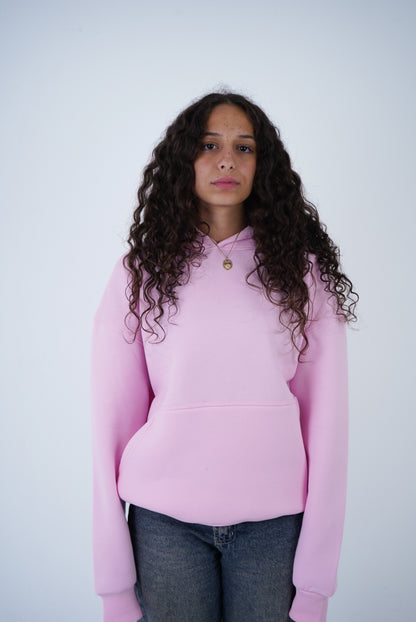 Pink Relaxed Fit Hoodie