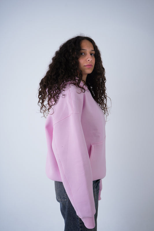 Pink Relaxed Fit Hoodie