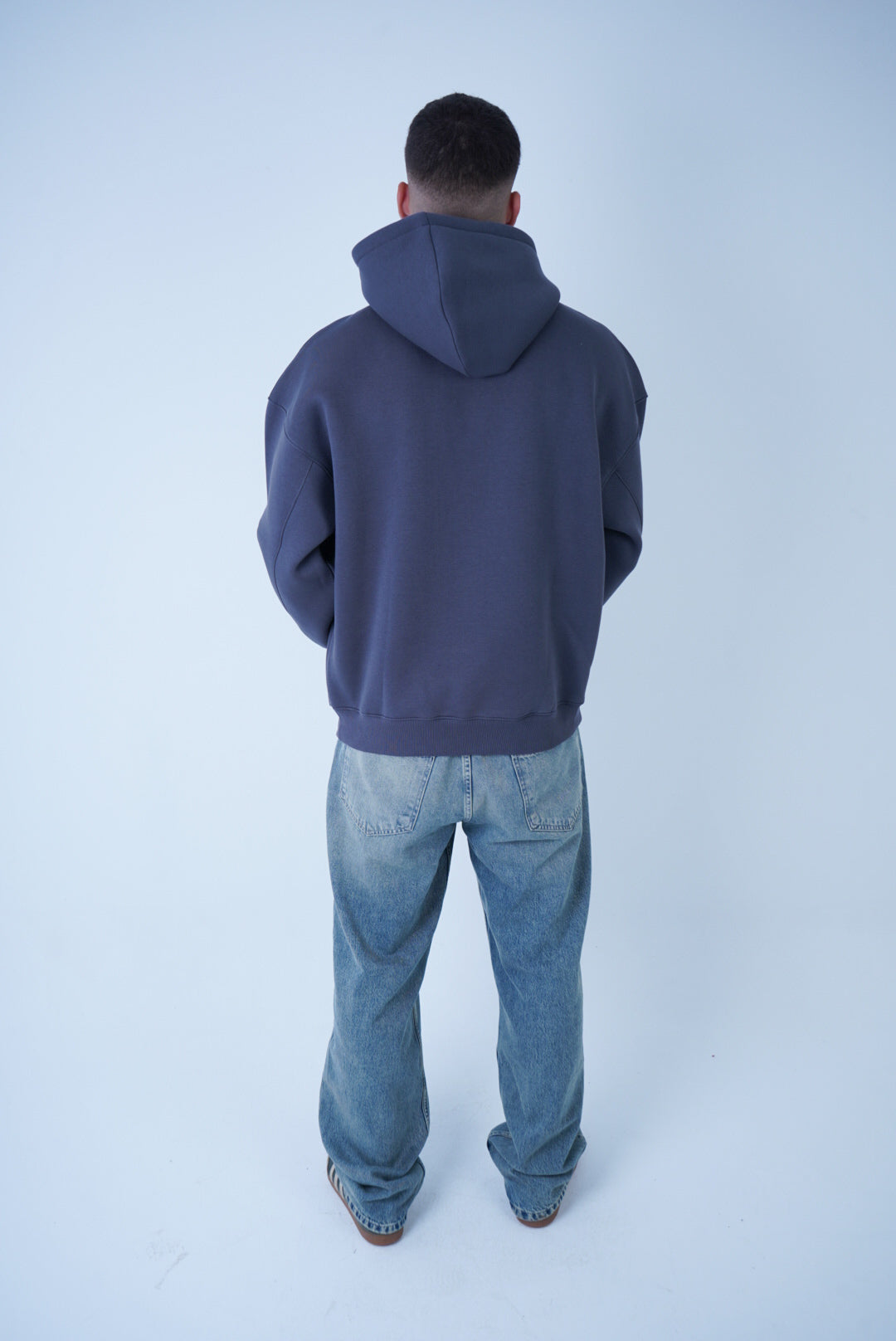Dark Grey Relaxed Fit Hoodie