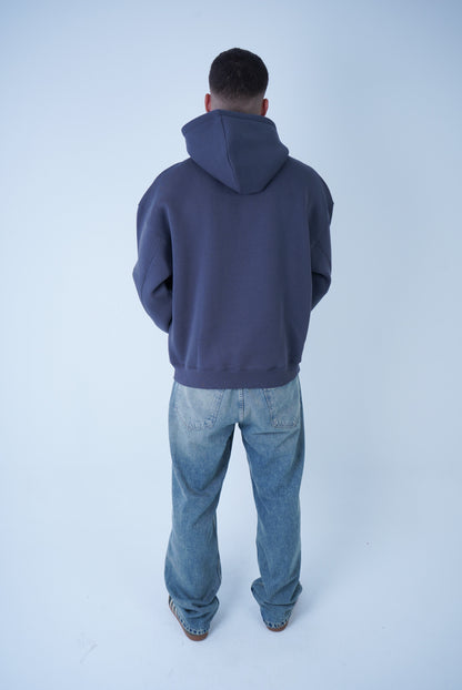 Dark Grey Relaxed Fit Hoodie