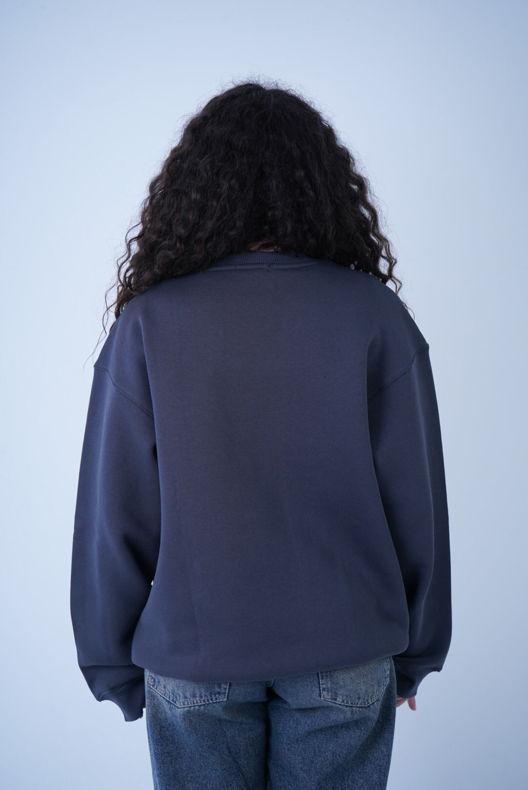 Dark Grey Relaxed Fit Crewneck