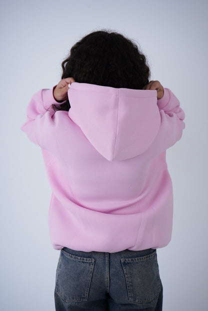 Pink Relaxed Fit Hoodie