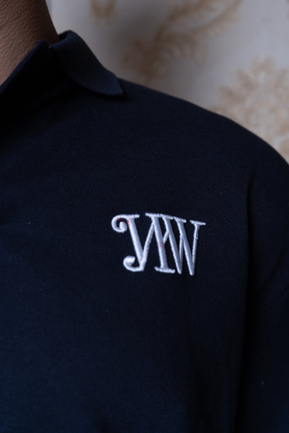 WYW Navy Polo