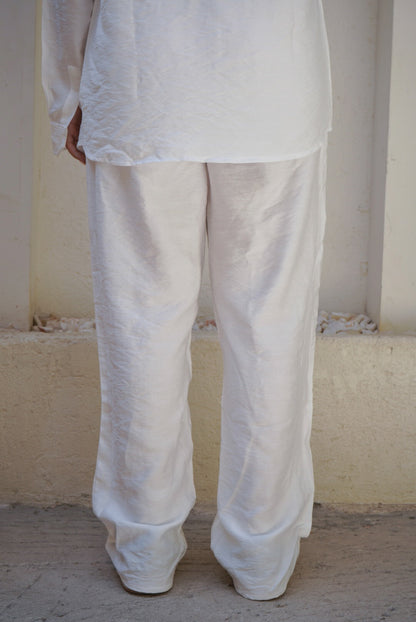 White Linen Pants